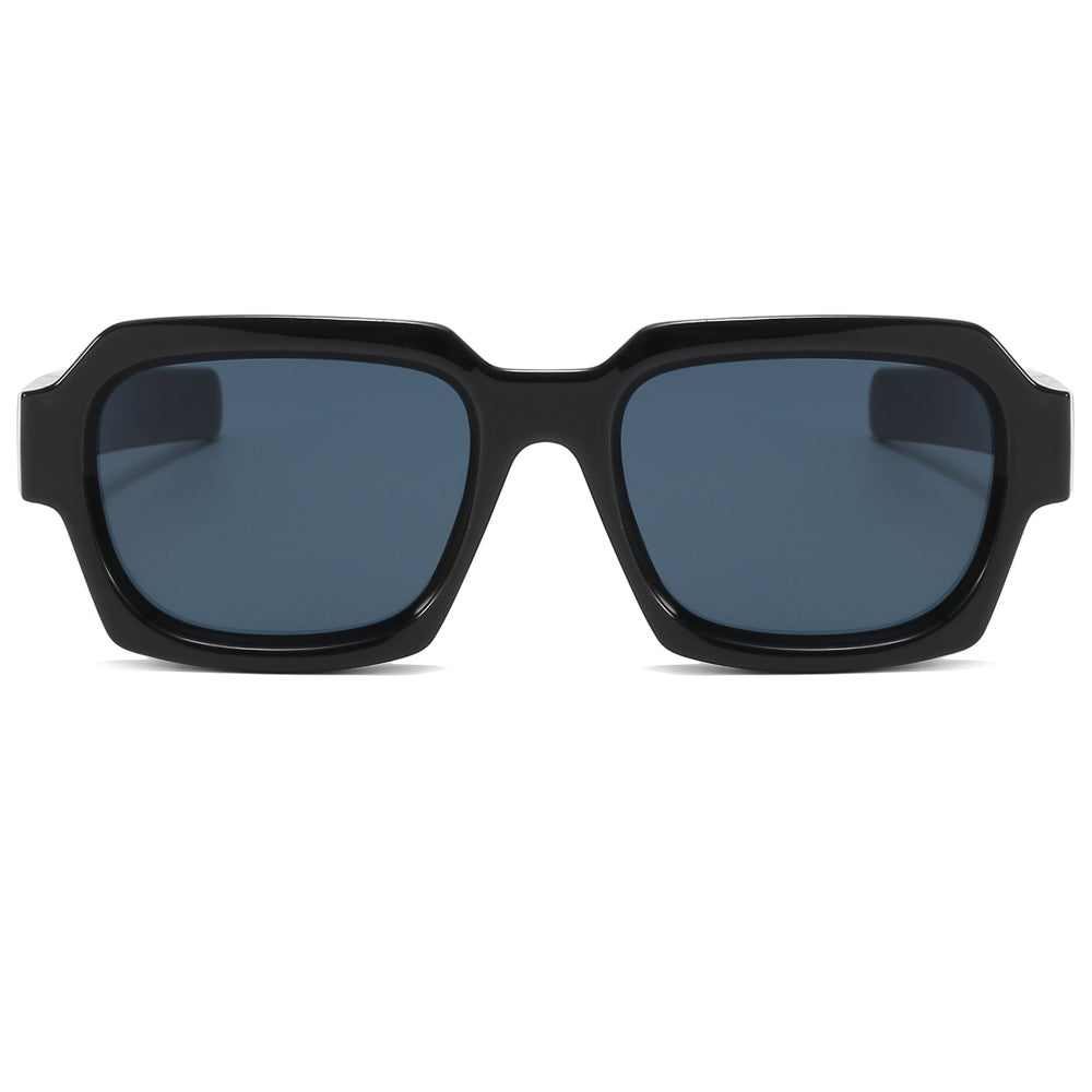 Retro Square Street Shot Tinted Sunglasses