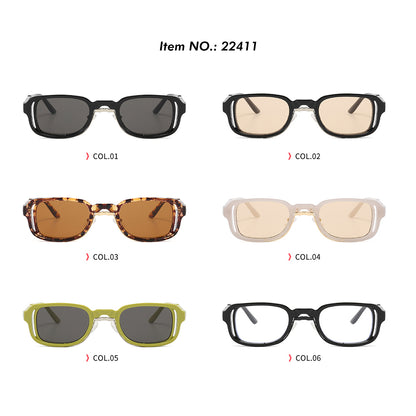 Retro Cool ins Small Rectangle Sunglasses