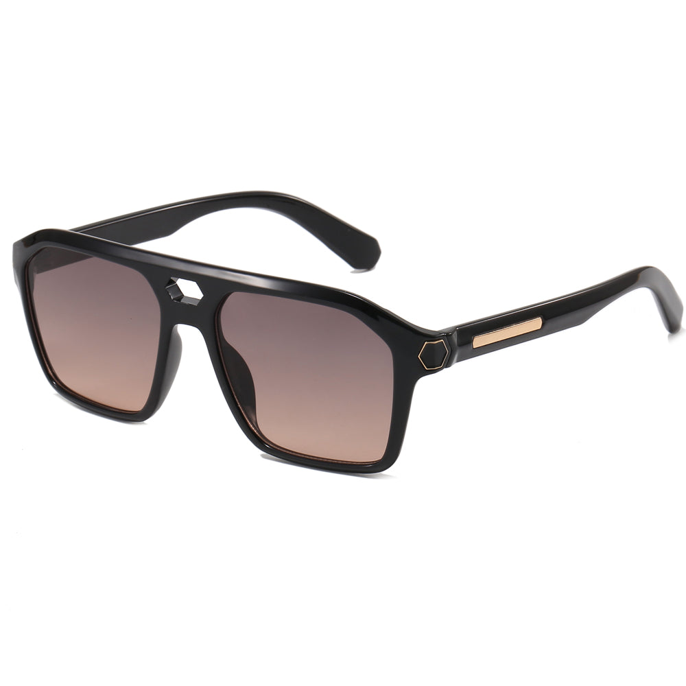 Square Flat Top Pilot Sunglasses