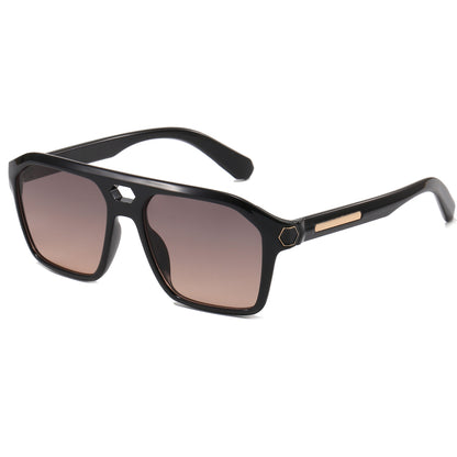 Square Flat Top Pilot Sunglasses