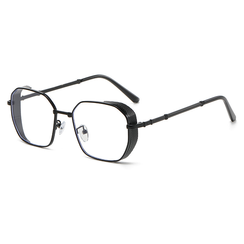 Steampunk Gradient Square Metal Shades Sunglasses