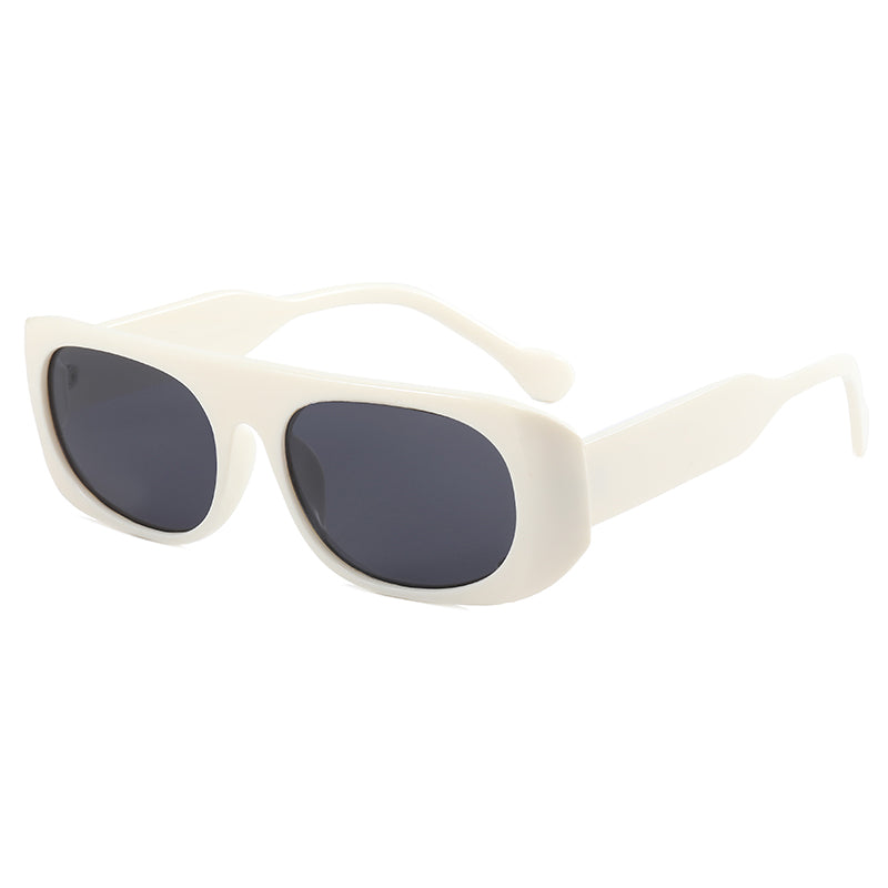 Retro Plastic Small Rectangle Sunglasses