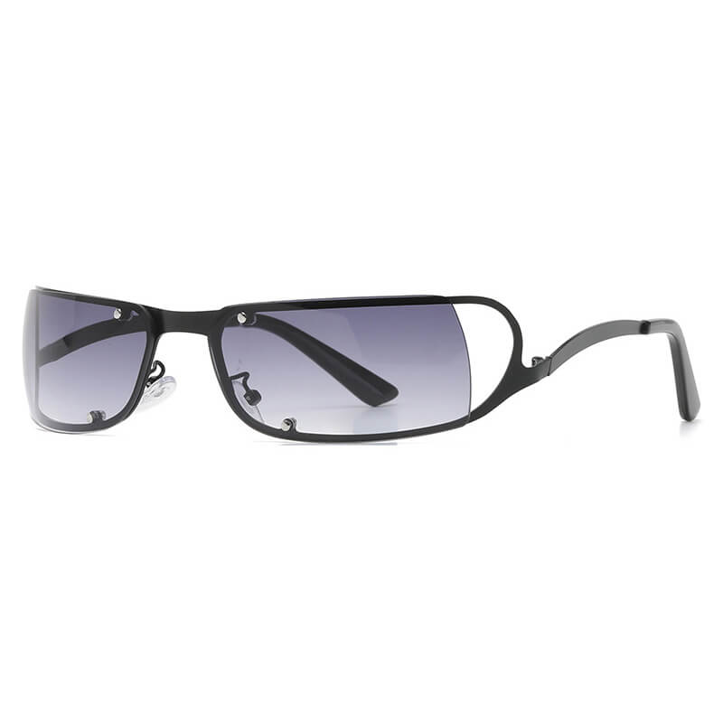 Small Rectangle Metal Frame Y2K Sunglasses