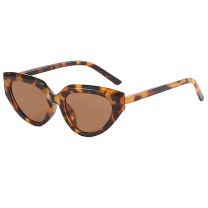 Retro Cat Eye Candy - Colored Women Small Triangle Sunglasses