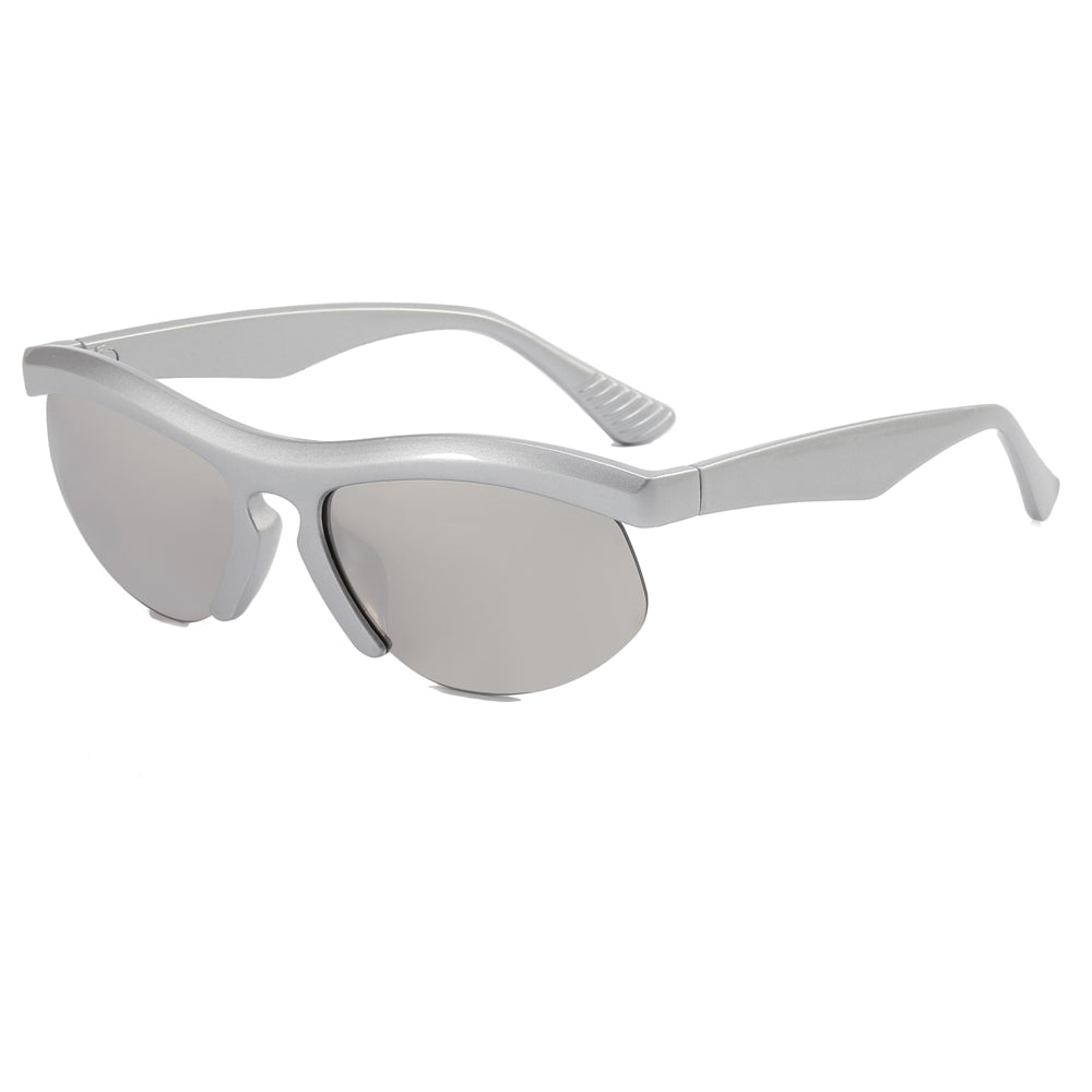 Y2K Half Frame Women Sunglasses