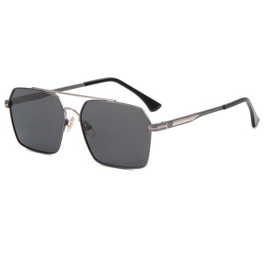 Fashion Metal Frame Shades Polarized Sunglasses