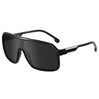 Polarized Oversized Shield Cycling Sports Sunglasses