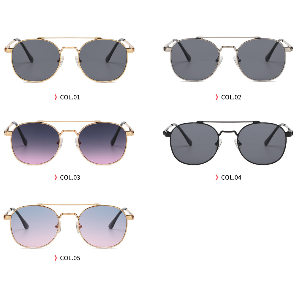 Fashion Metal Frame Sunglasses
