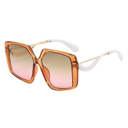 Fashion Square Oversized Shades Sunglasses