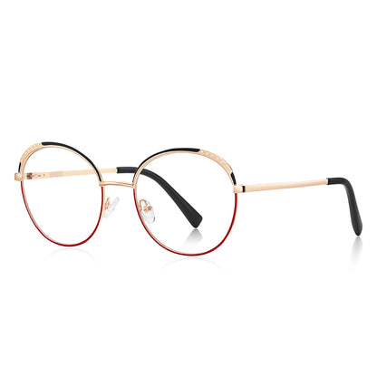 Round High Quality Blue Light Blocking Eyeglasses