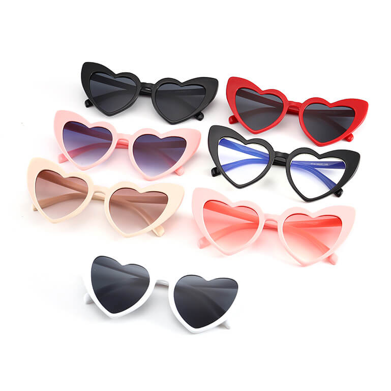 Heart Shaped Sunglasses for Women