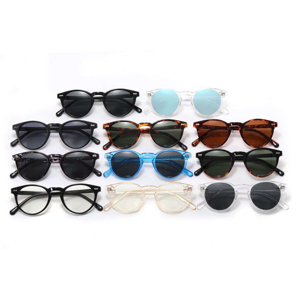 Cat Eye Women Round Polarized Sunglasses