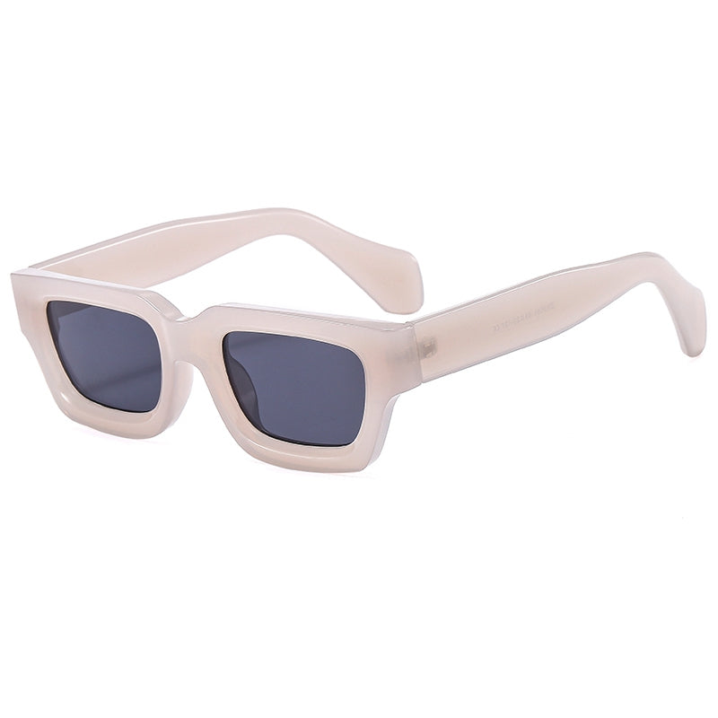 Fashion Rectangle Shades Sunglasses