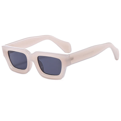 Fashion Rectangle Shades Sunglasses