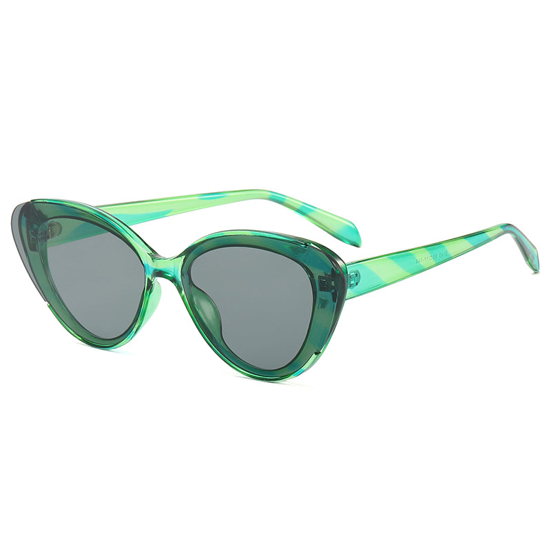 Cat Eye Women Small Triangle Sunglasses