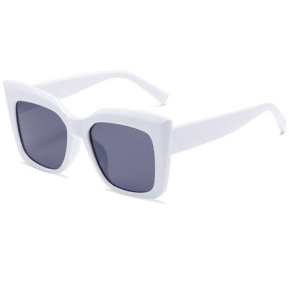 Retro Cat Eye Square Women UV400 Protection Sunglasses