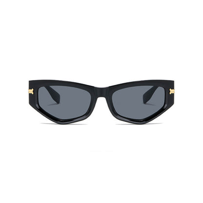 Cat Eye Women Small Polygon Irregular Sunglasses