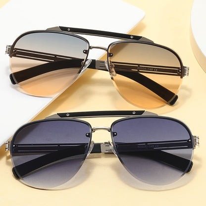 Metal Frame Men Shades Sunglasses