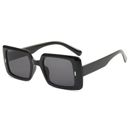 Oversize Rectangle Men Women Sunglasses