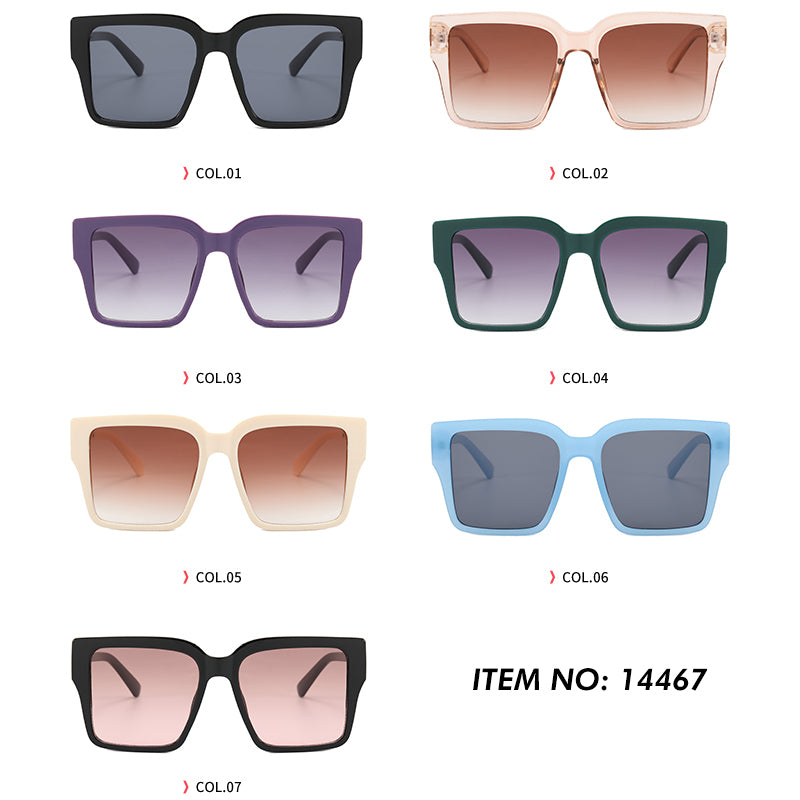 Trendy Square Oversized Women's Sunglasses