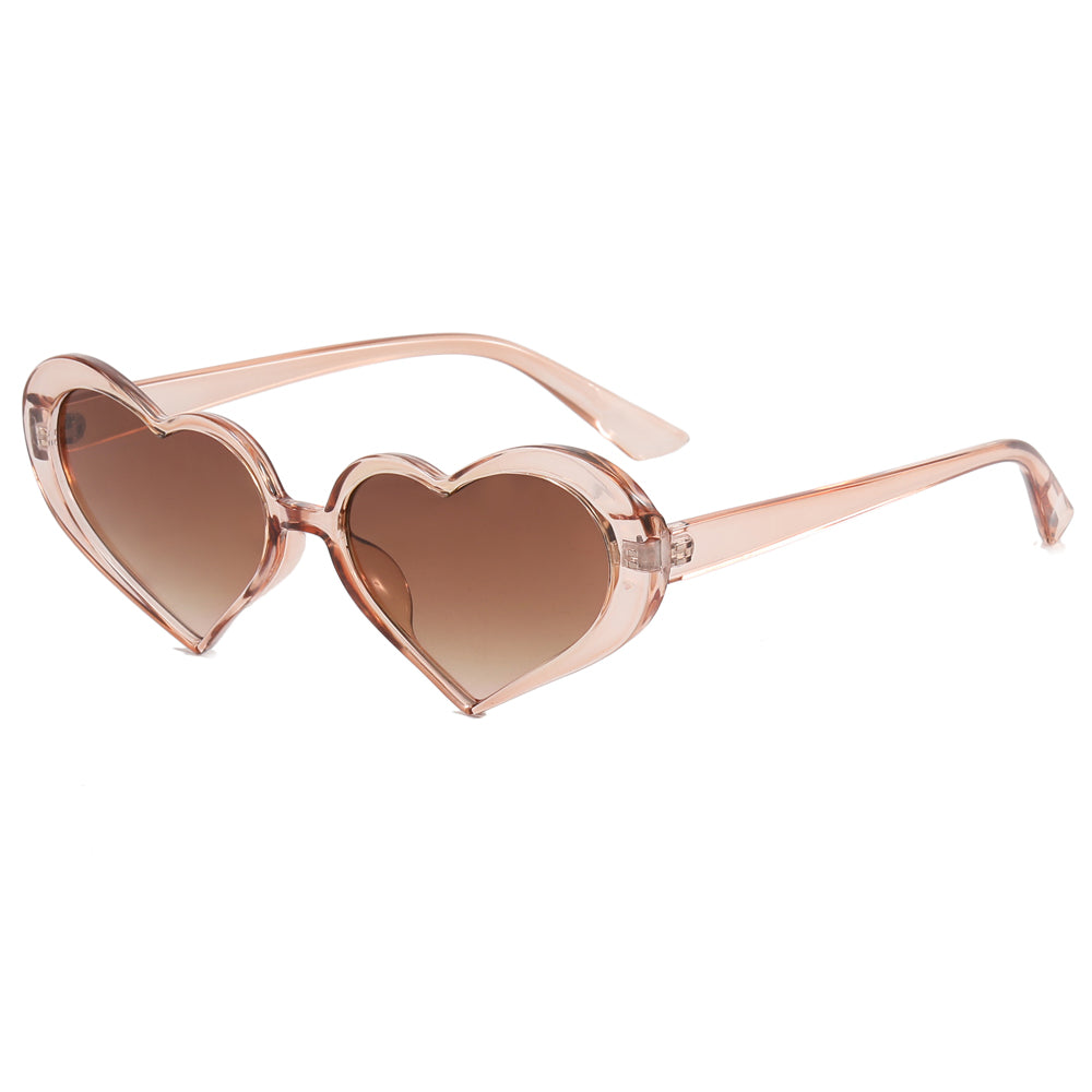 Lovely Cute Heart Sunglasses
