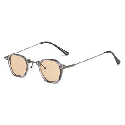 Retro Square Narrow Gradients Outdoor Sunglasses