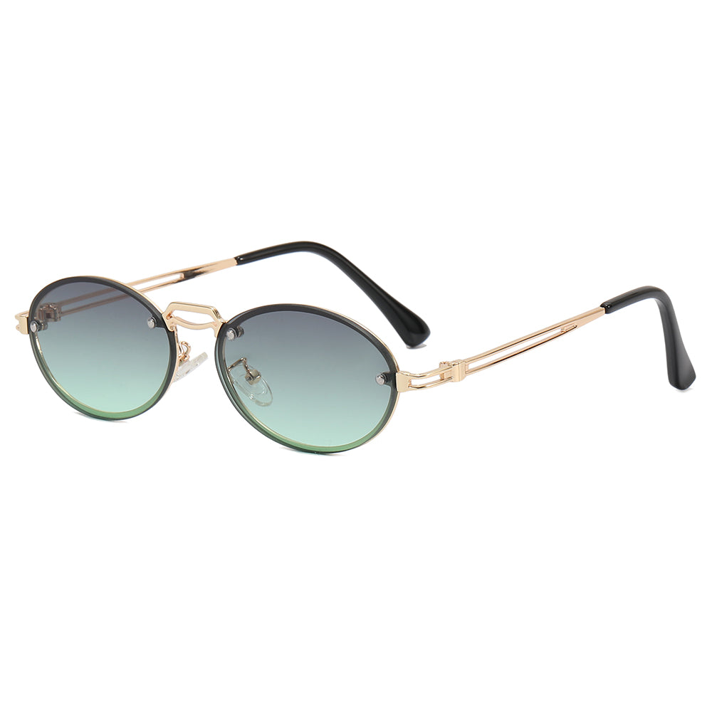 Metal Frame Round Shades Sunglasses