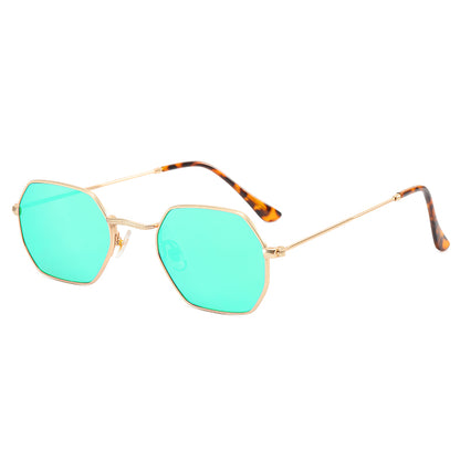 Polygon Shades Metal Frame Sunglasses
