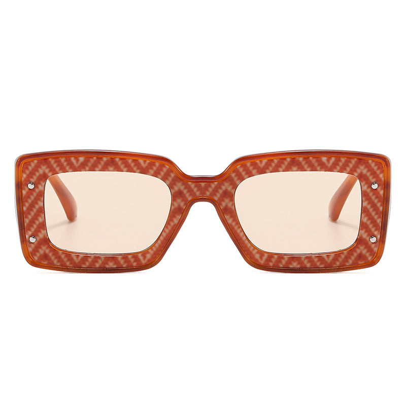 Retro Rectangle Sunglasses