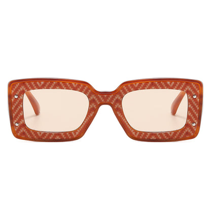 Retro Rectangle Sunglasses