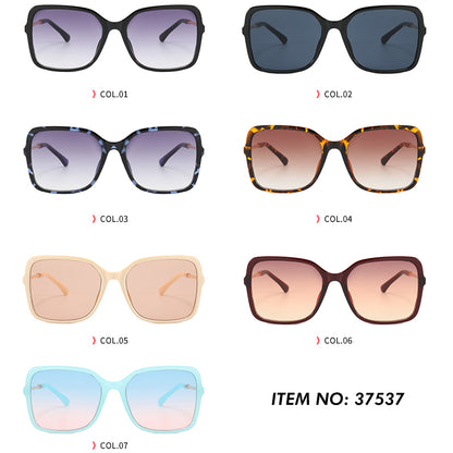 Square Oversized Gradient Shades Sunglasses