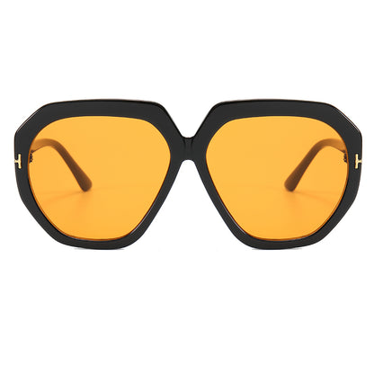 UV400 Polygon Shades Sunglasses