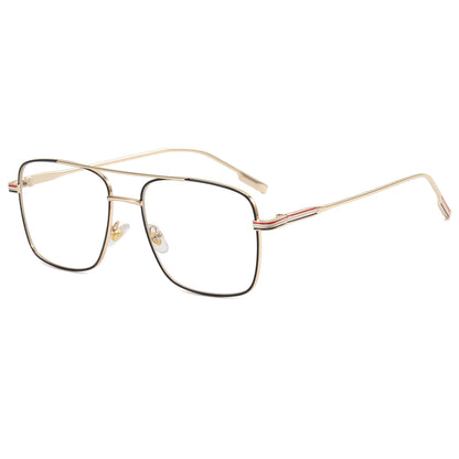 Fashion Metal Frame Gradient Shades Sunglasses