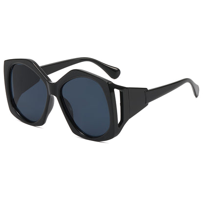 Retro Plastic Polygon Shades Sunglasses