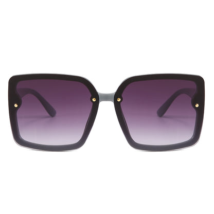 Women Square Gradient Shades Sunglasses