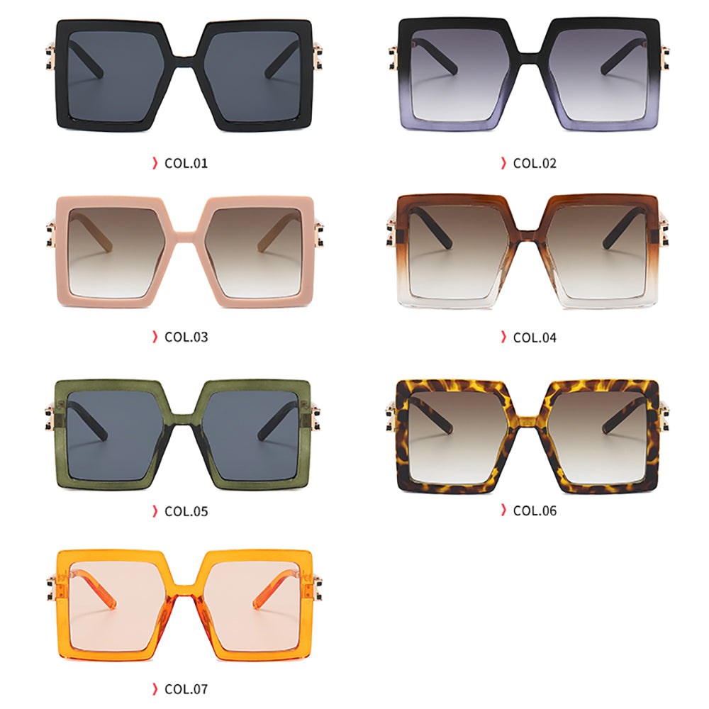 Square Oversized Shades Sunglasses