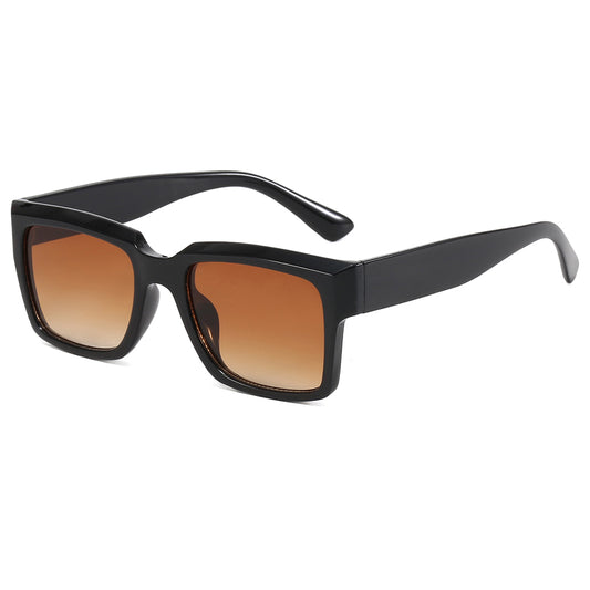 Oversized Modern Square Gradient Shades Sunglasses