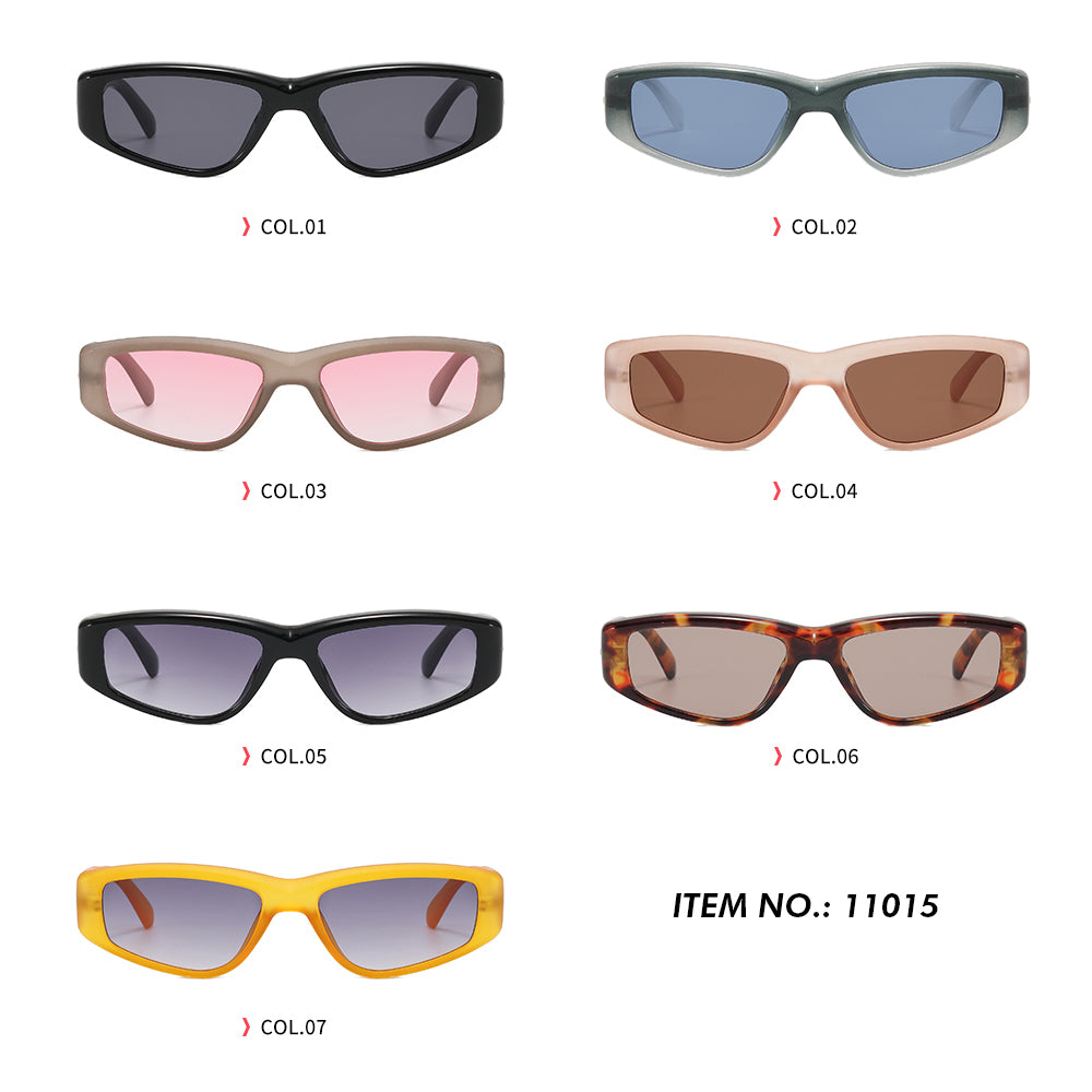 Women Rectangle Shades Sunglasses