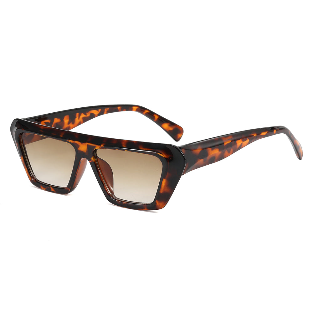 Flat Top Cat Eye Sunglasses