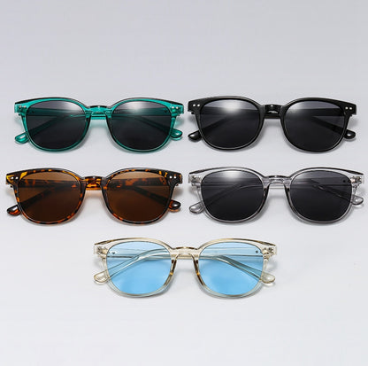 Men Women Retro Round Sunglasses