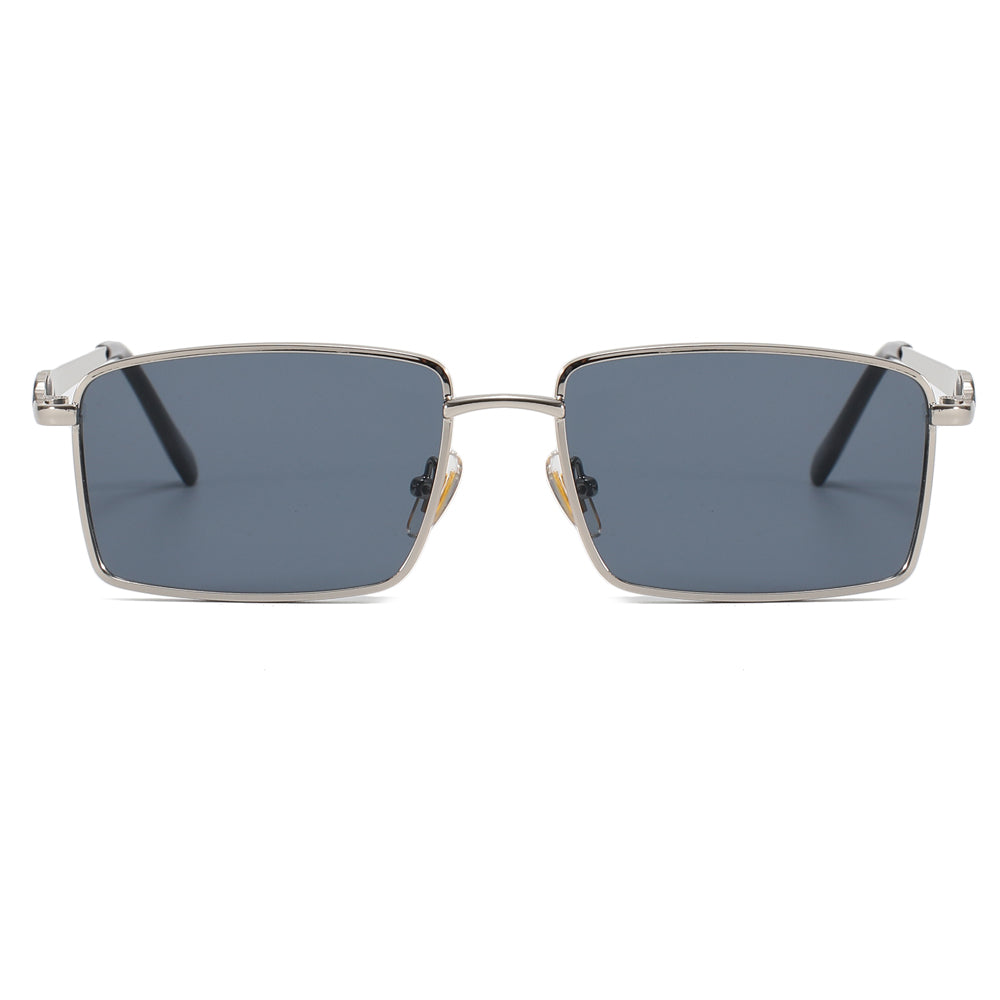 Small Rectangle Metal Frame Sunglasses