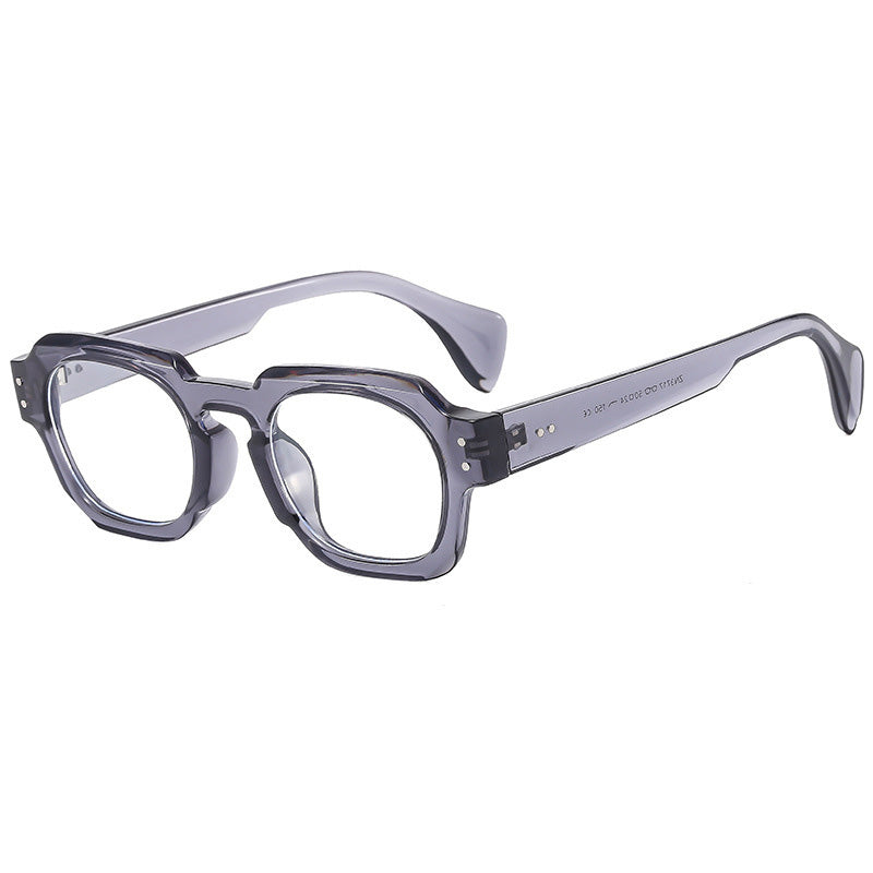 Retro Vintage Square Street Shot Tinted Goggle Sunglasses