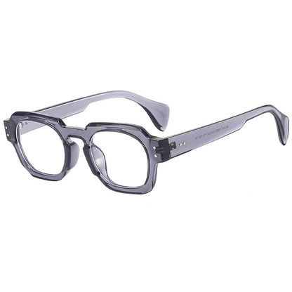 Retro Vintage Square Street Shot Tinted Goggle Sunglasses