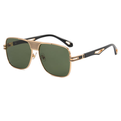 Square Flat Top Men Shades Sunglasses