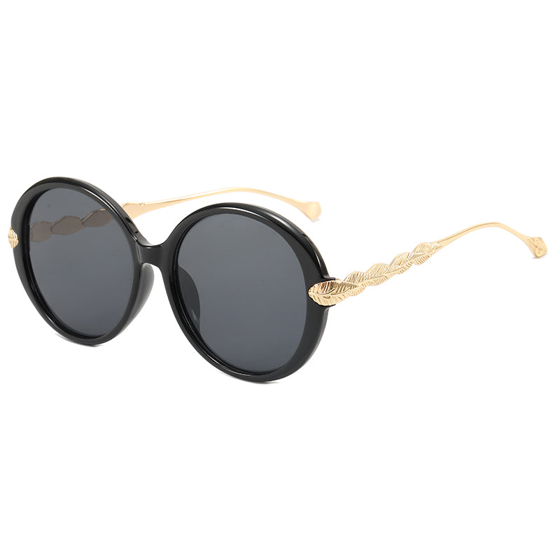 Oversized Round Women UV400 Shades Sunglasses