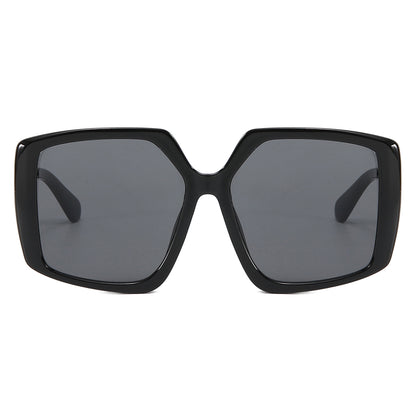 Fashion Square Oversized Shades Sunglasses