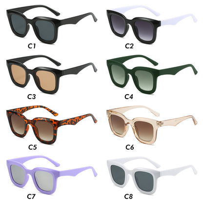 Vintage Women Square Cateye Sunglasses