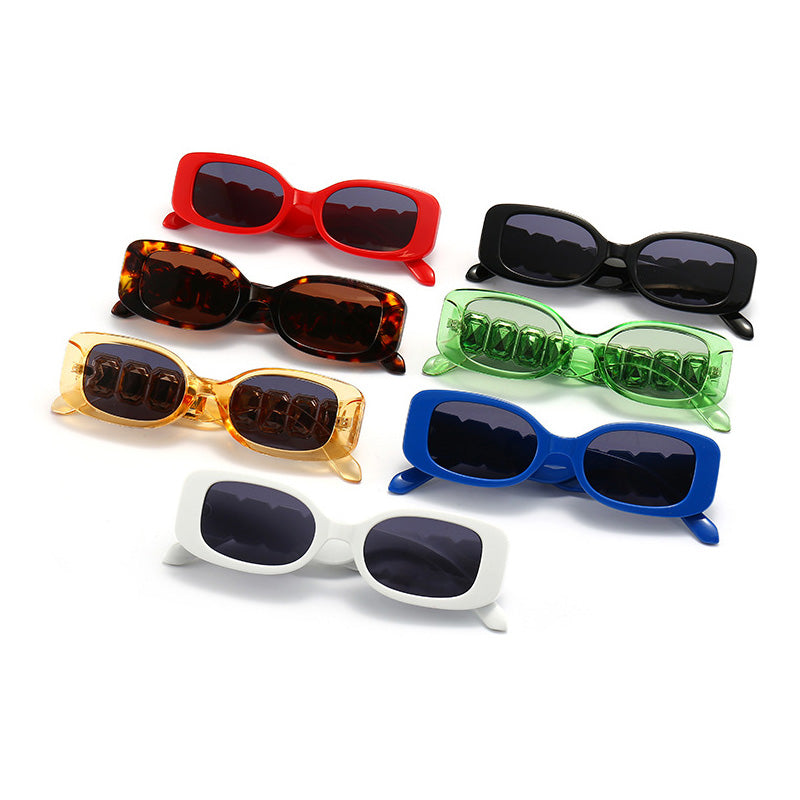 Rectangle Gem Sunglasses