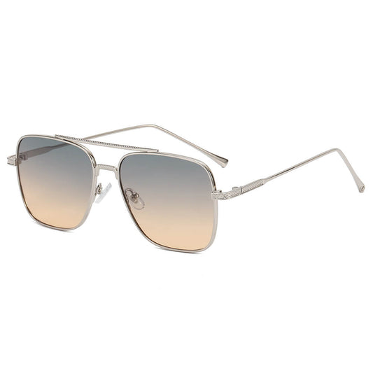 Square Metal Sunglasses