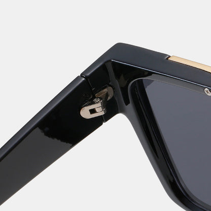 Unisex Fashion Flat Top Sunglasses
